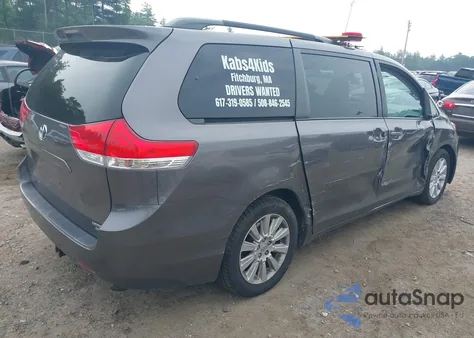 2013 Toyota Sienna Xle 7 Passenger from USA, damaged, VIN 5TDDK3DC4DS053000